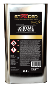 STONDER Profy acryl paint thinner 5 L (price per litre)