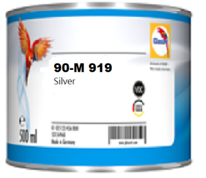 Glasurit 90-M 919 Dimantsilber veepõhine alusvärv (0,5 L)
