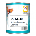 Glasurit 55-M 930 graphite black basecoat, 0.5 L