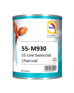 Glasurit 55-M 930 graphite black basecoat, 0.5 L