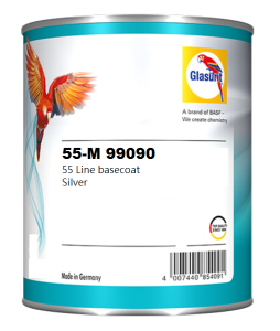 Glasurit 55-M 99090 hõbedane alusvärv (0,5 L)
