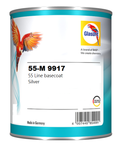 Glasurit Brillantsilber mittel 1 L