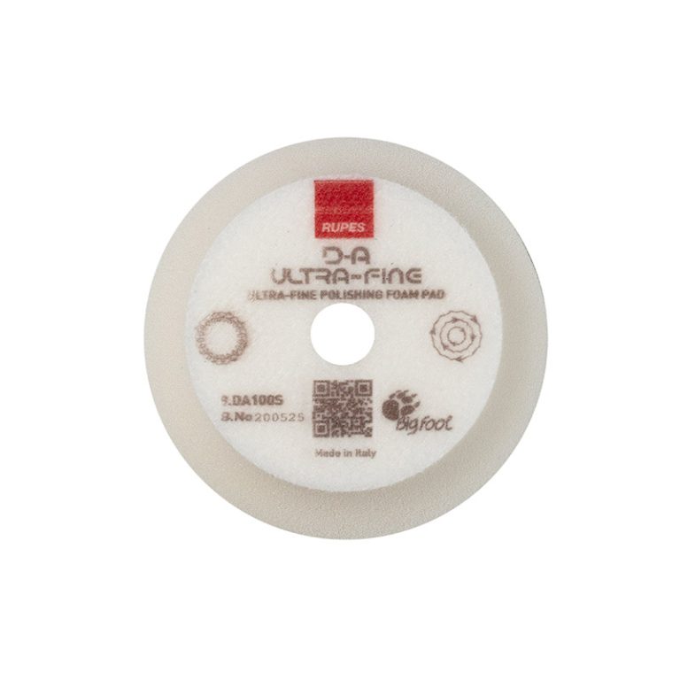 RUPES DA ULTRAFINE polishing pad Ø 80 / 100 mm soft WHITE