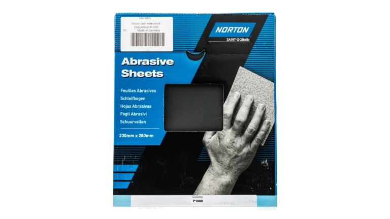 NORTON wet sanding sheet 230 × 280 mm P500 50 pcs