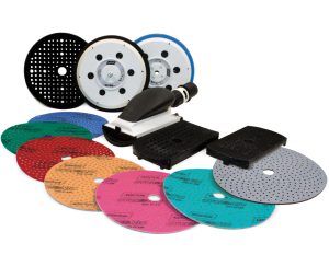 NORTON Multi Air PLUS starter set protective backing pad + 30 disc
