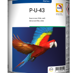 Glasurit P-U-43 3 L Niiske pinnale kantav värv, valge