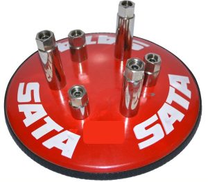SATA Gun holder (round with inscription)