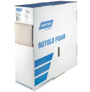 NORTON NorGrip A275 abrasive paper in rolls on foam P240