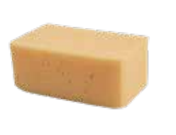 CARTEC car sponge (yellow, square)