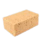 CARTEC car sponge (square, beige)