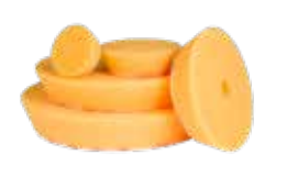 CARTEC polishing pad 150 × 25 mm (yellow)