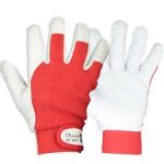 Gloves for mechanics with a cuff (red) size 11