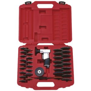 GYS Mini Roloc pneumatic sander kit (D50, 77 mm)