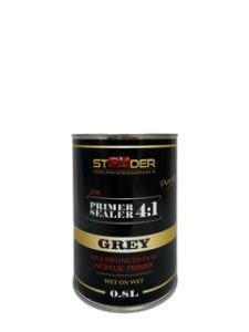 STONDER 8110981110 DTM primer 4:1, grey, 0.8 L + hardener 0.2 L