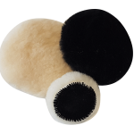 white wool polishing pad Ø 80 mm SoftWool
