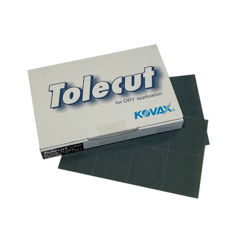 KOVAX Tolecut SO 29 × 35 mm 1/8 P3000 Black (pakend: 25 tk)