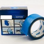 NORTON Window tape blue 50 mm × 10 m