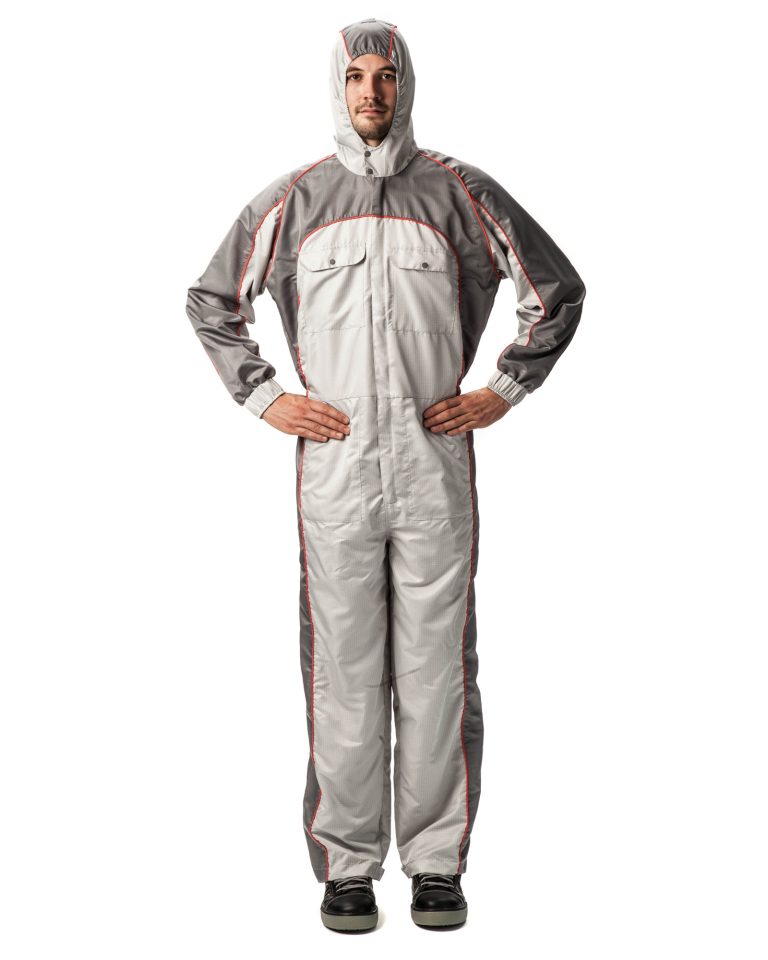 Glasurit Carbotec RS coverall grey S(42/44)