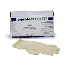 CRAFT transparent gloves L (pack: 100 pcs)