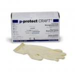 CRAFT transparent gloves XL (pack: 100 pcs)