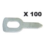 GYS Straight pulling rings 100 pcs