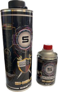STONDER SHIELD Protective set, black 630 ml+210 ml