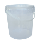 Plastic container with lid, 1.18 L