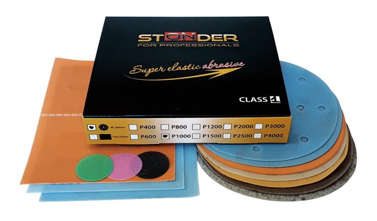 Flexible abrasive material P1000, sheet, 170 × 130 mm, 1 pc