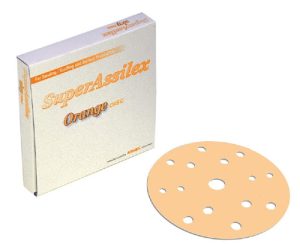 KOVAX SUPER ASSILEX ORANGE P1200 Ø 150 mm 15 holes 25 pcs