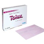 KOVAX SUPER TOLEX sheets P1500 / 170 × 130 mm 25 pcs