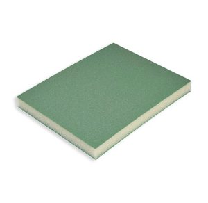 KOVAX ULTRAFIN double-sided sanding sponge, 123 × 98 × 13 mm, green