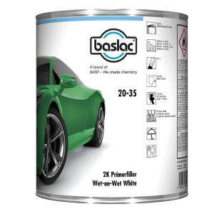 BASLAC 20-35 2K märg-märjale täitevkrunt, valge, 3 L