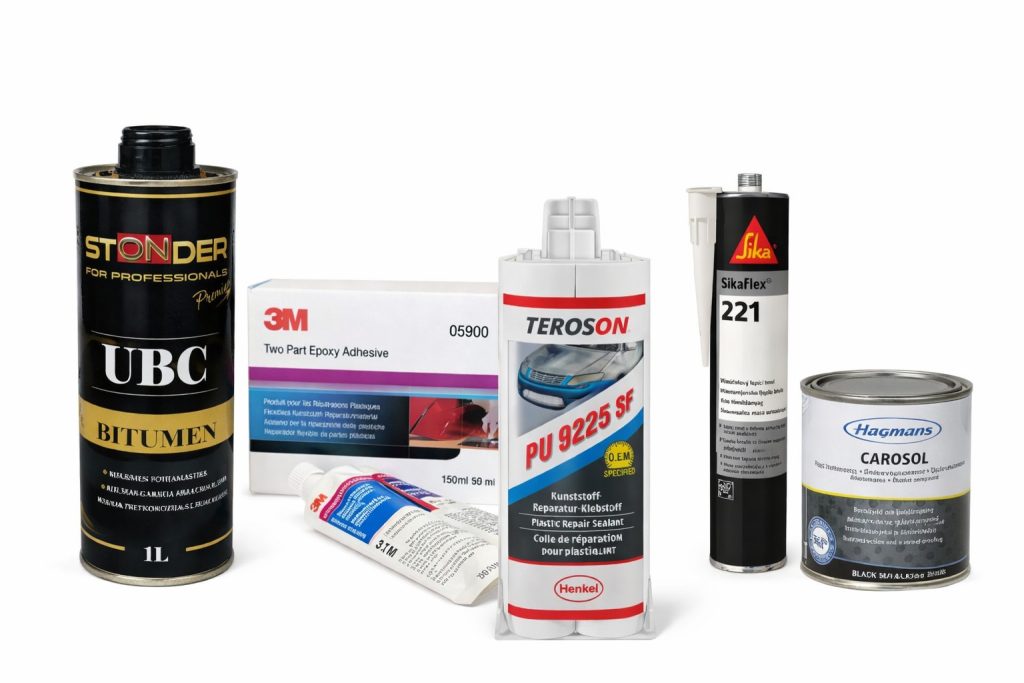Bonding, sealing and plastic repair