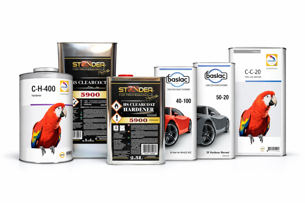 Clearcoats and hardeners