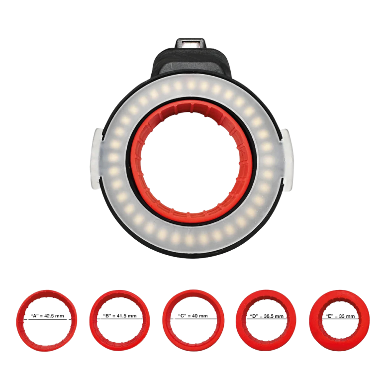 WALCOM 360 True Light värvipüstoli LED-valgusti