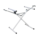 Stonder X-kujuline värvimisalus keti ja pikendustega, 0,6 × 1,25 m