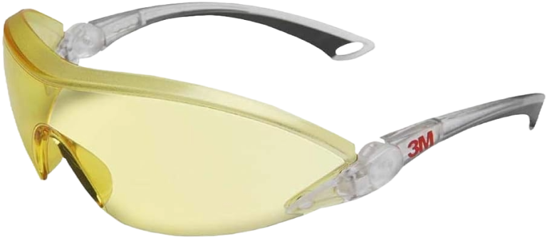 3M 2842 Safety Glasses, Yellow Lens